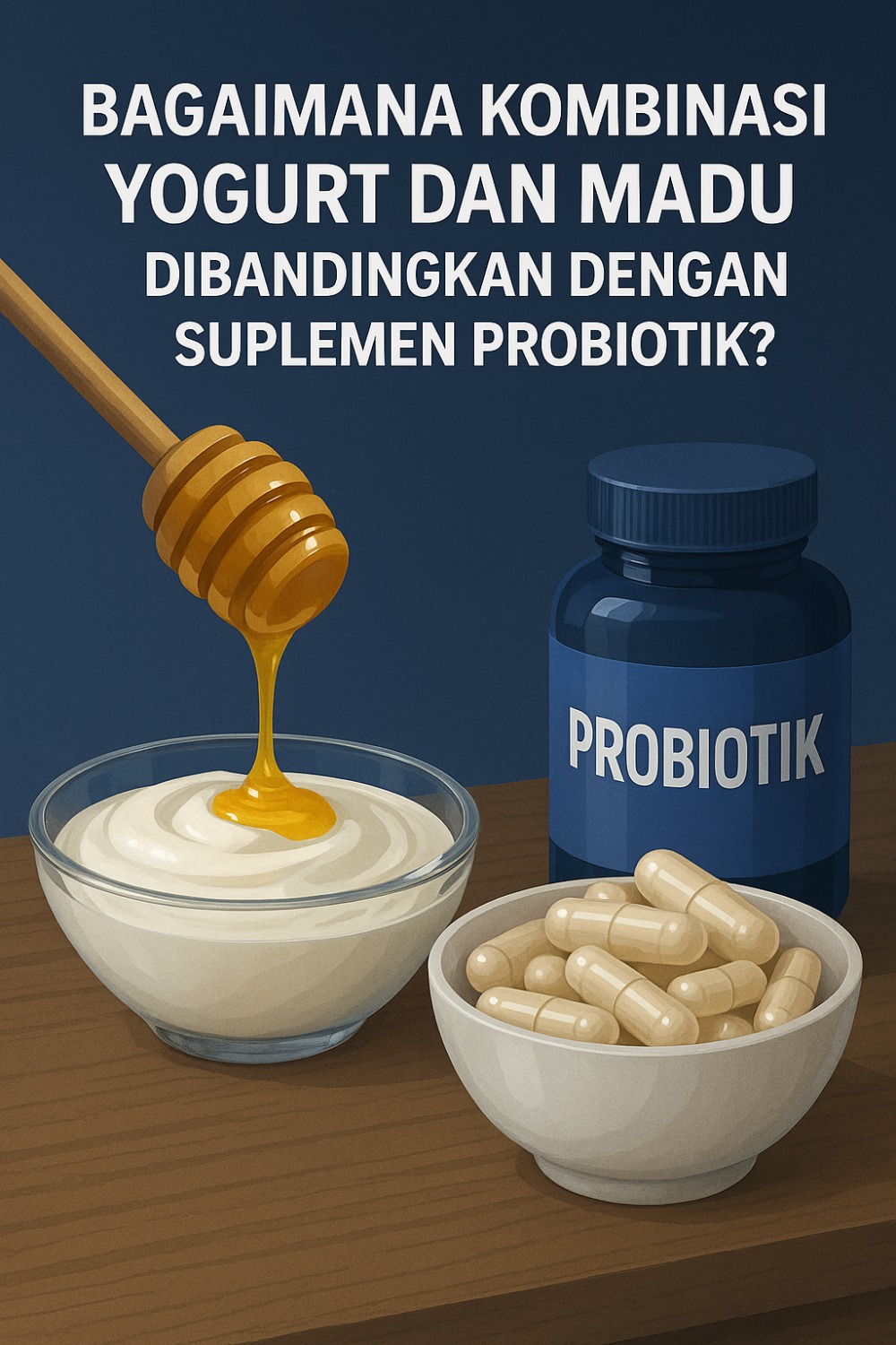 Bagaimana Kombinasi Yogurt dan Madu Dibandingkan dengan Suplemen Probiotik? Bagaimana Kombinasi Yogurt dan Madu Dibandingkan dengan Suplemen Probiotik?