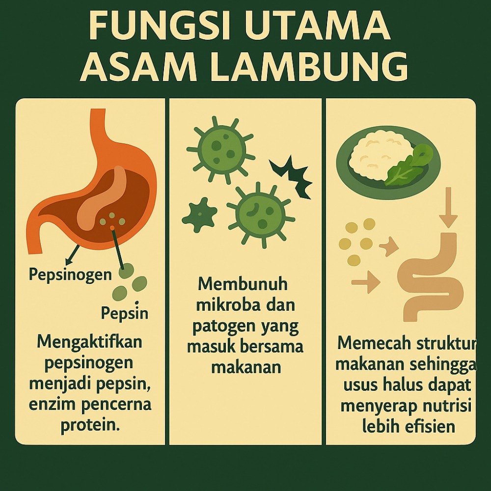 Memahami Asam Lambung: Dari Produksi hingga Peran dalam Penyakit Memahami Asam Lambung: Dari Produksi hingga Peran dalam Penyakit