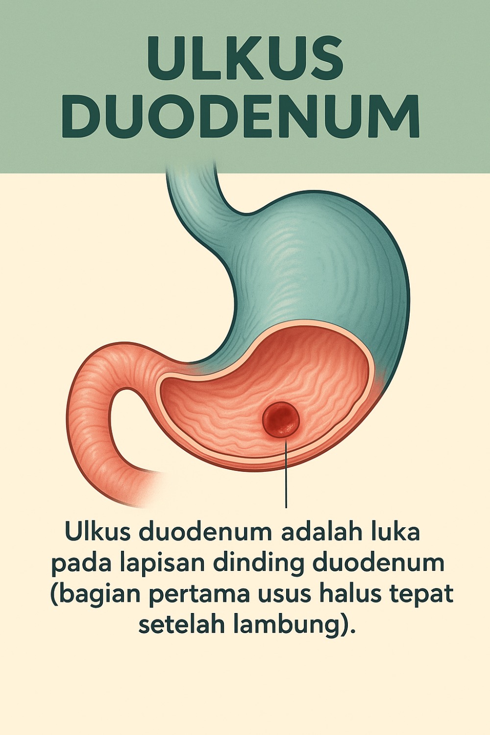 Ulkus Duodenum: Panduan Lengkap dari Dokter Pencernaan—Gejala, Penyebab, Diagnosis, Terapi, dan Pencegahan Ulkus Duodenum: Panduan Lengkap dari Dokter Pencernaan—Gejala, Penyebab, Diagnosis, Terapi, dan Pencegahan