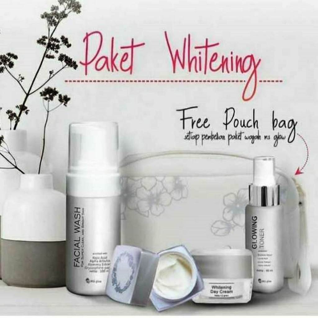 Mengenal Rangkaian Paket Whitening Skincare MS Glow Mengenal Rangkaian Paket Whitening Skincare MS Glow