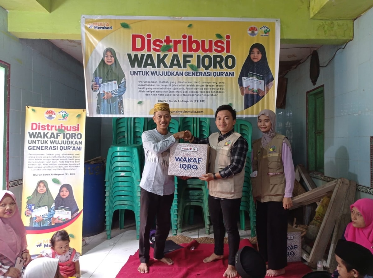 Langkah Kecil, Cahaya Besar: Wakaf Iqro untuk Santri TPA Nurul Ibadah, Palembang Langkah Kecil, Cahaya Besar: Wakaf Iqro untuk Santri TPA Nurul Ibadah, Palembang