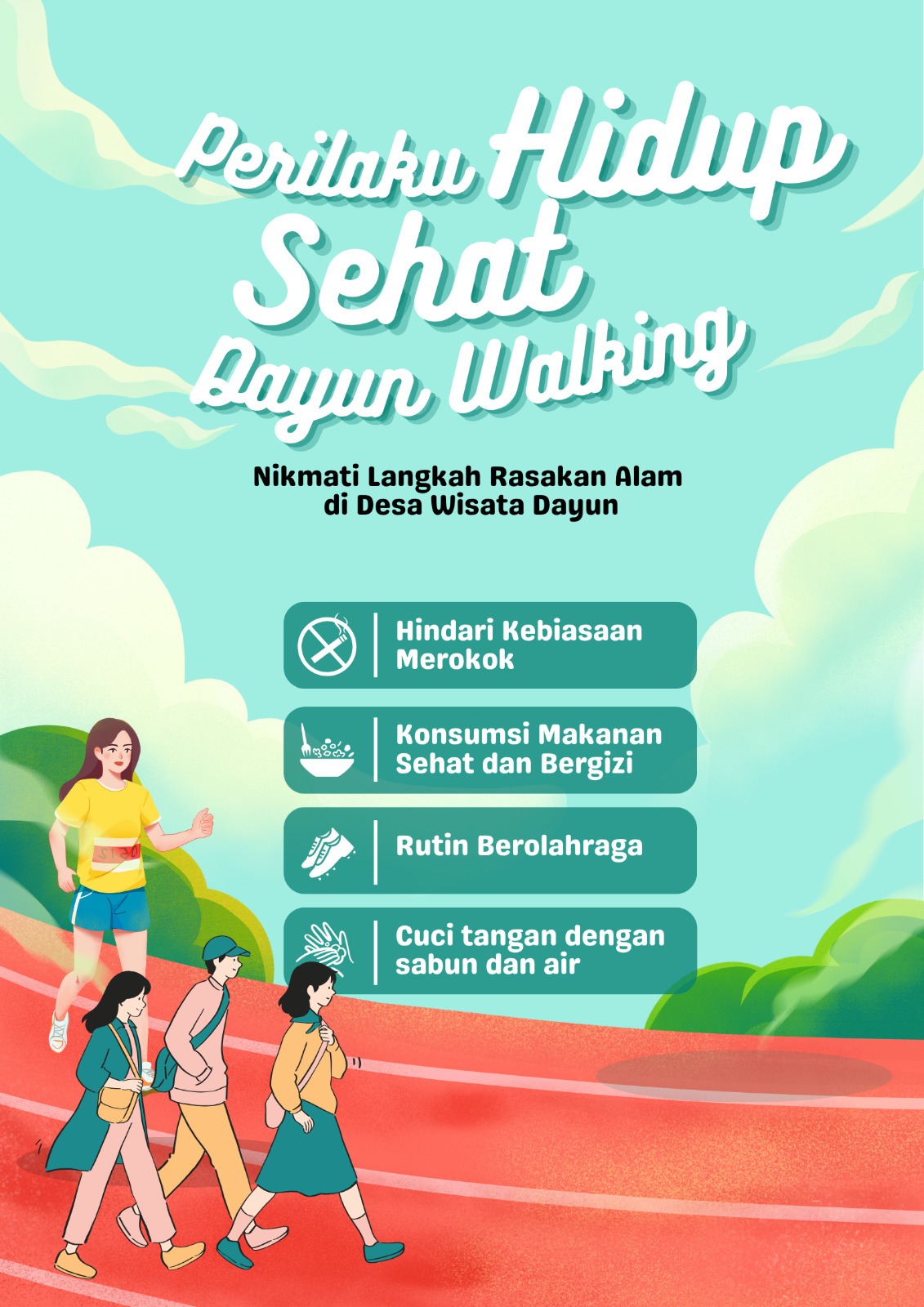 Perilaku Hidup Sehat Dayun Walking Perilaku Hidup Sehat Dayun Walking