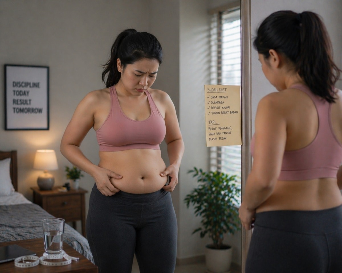 Sudah Diet & BB Turun Tapi Masih Buncit? Penyebabnya Lemak Visceral & Solusinya dengan Spencer’s BurnX Matcha Sudah Diet & BB Turun Tapi Masih Buncit? Penyebabnya Lemak Visceral & Solusinya dengan Spencer’s BurnX Matcha