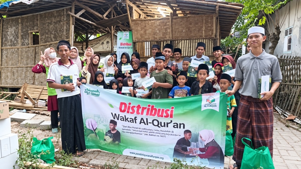 Terima Kasih Sahabat Qur’an, Wakaf Al-Qur’an Telah Sampai kepada Santri Pondok Pesantren Talang Damar Terima Kasih Sahabat Qur’an, Wakaf Al-Qur’an Telah Sampai kepada Santri Pondok Pesantren Talang Damar