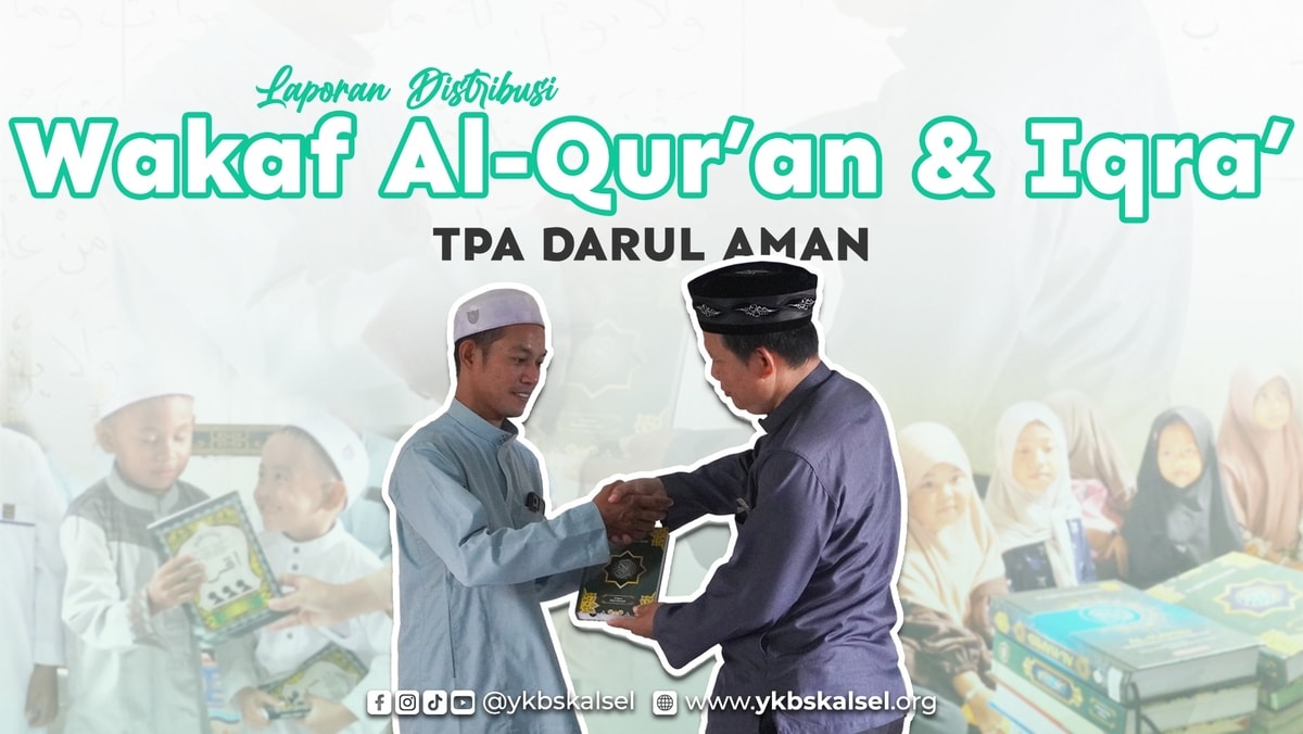 Distribusi Wakaf Al-Qur'an & Iqra' - 27 September 2025 Distribusi Wakaf Al-Qur'an & Iqra' - 27 September 2025