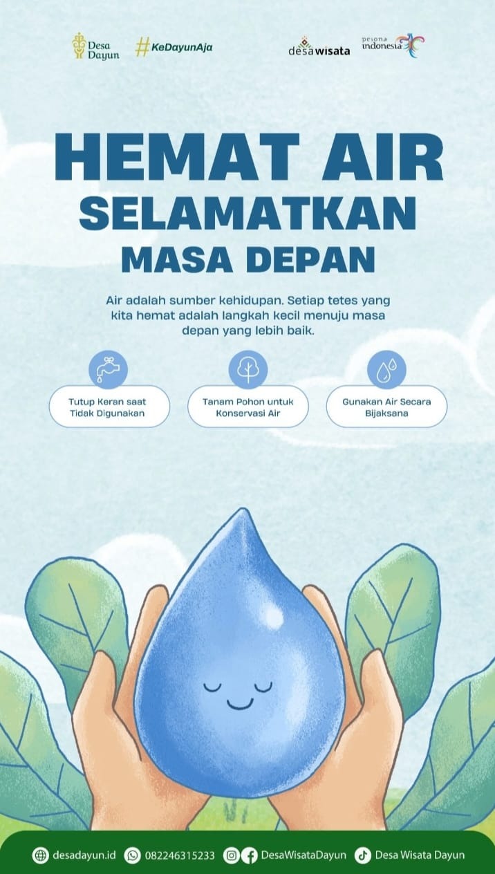 HEMAT AIR SELAMATKAN MASA DEPAN HEMAT AIR SELAMATKAN MASA DEPAN