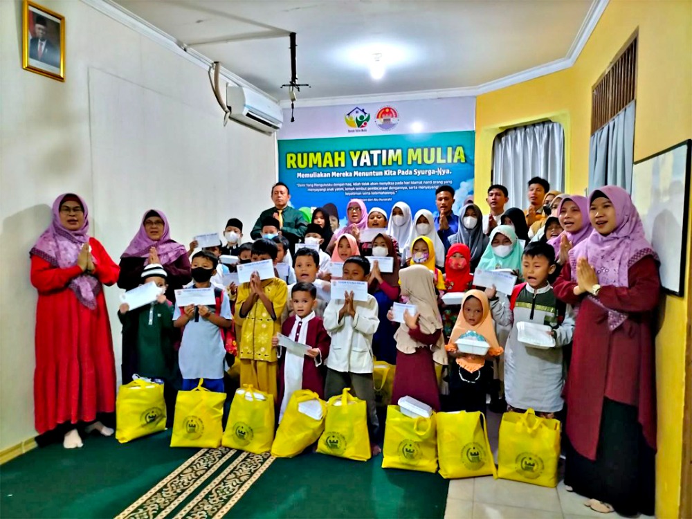 Laporan Santunan Yatim Dhuafa Rumah Yatim Mulia