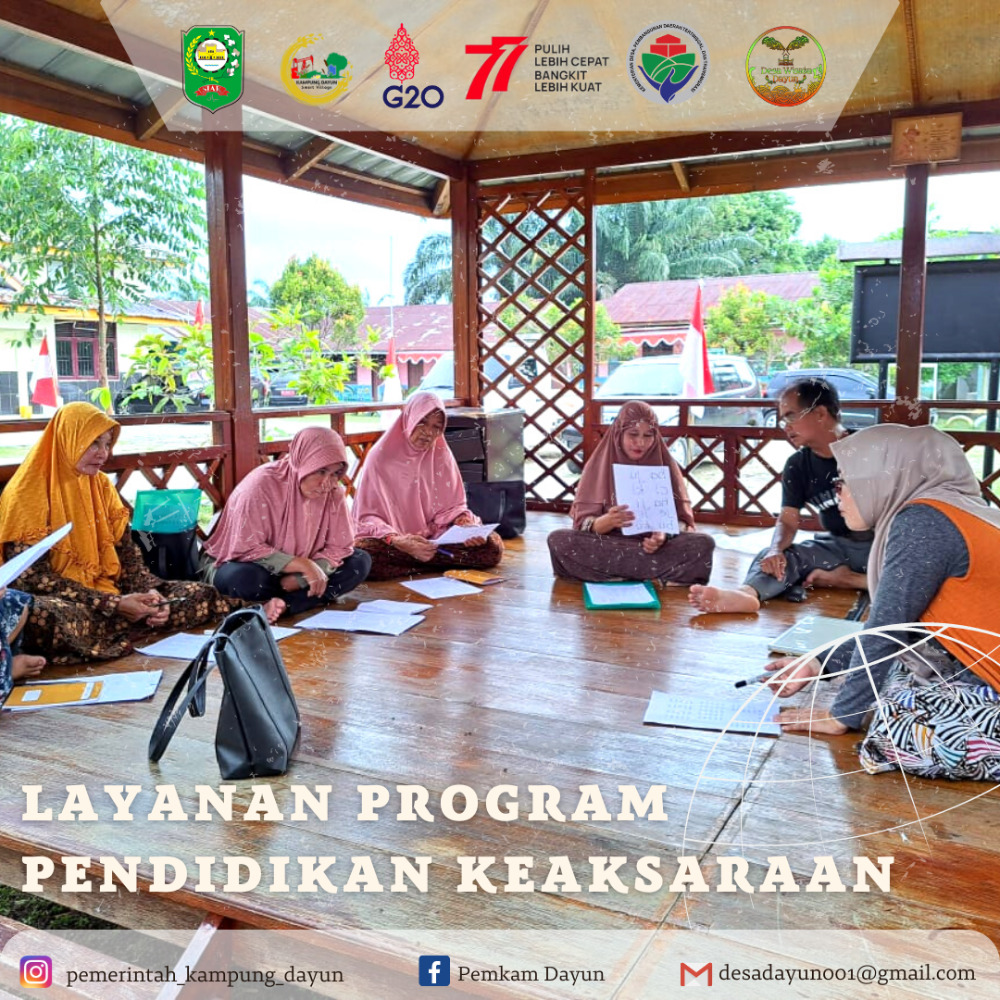 Layanan Program Pendidikan Aksara