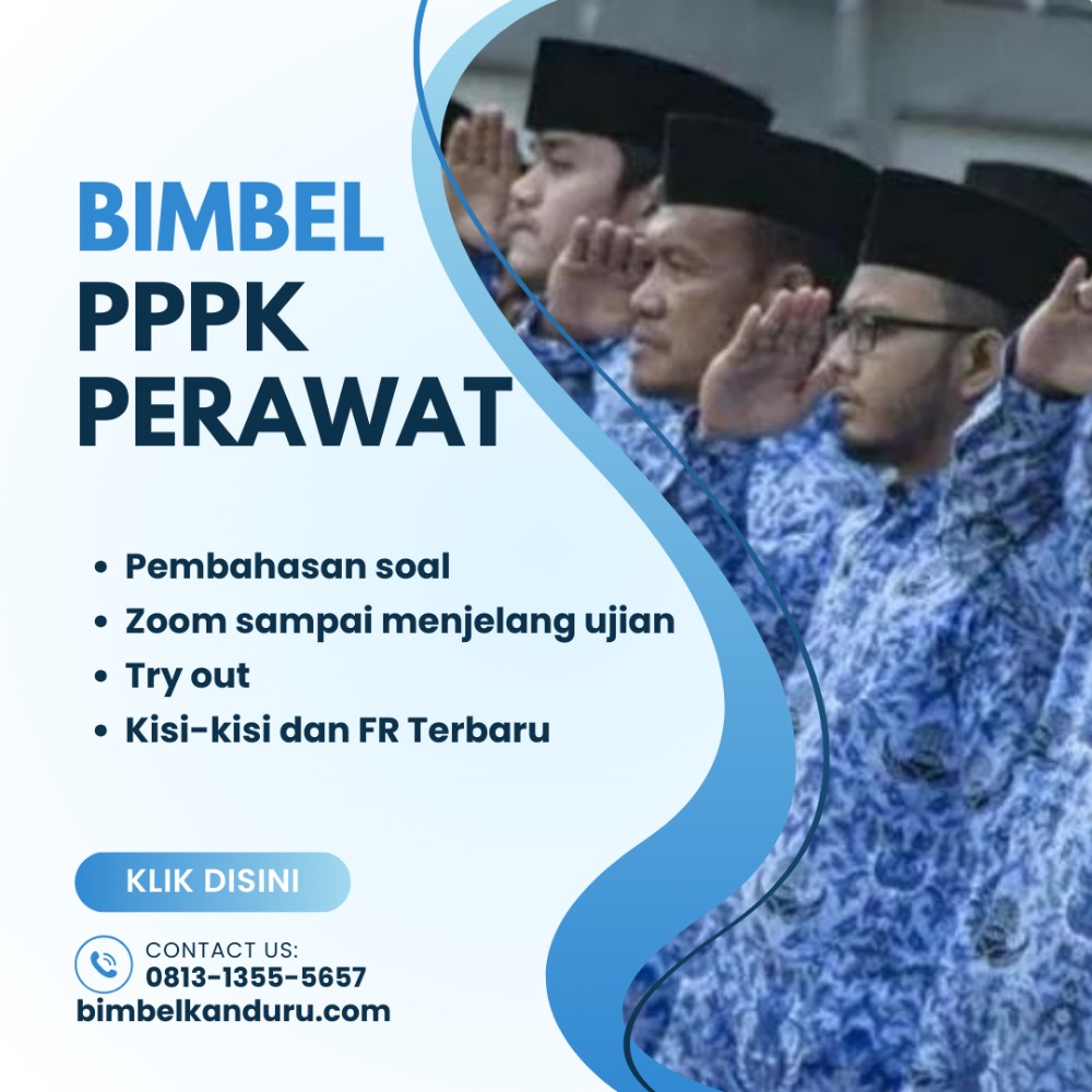 Klik untuk mendaftar di Bimbel PPPK Perawat Ahli