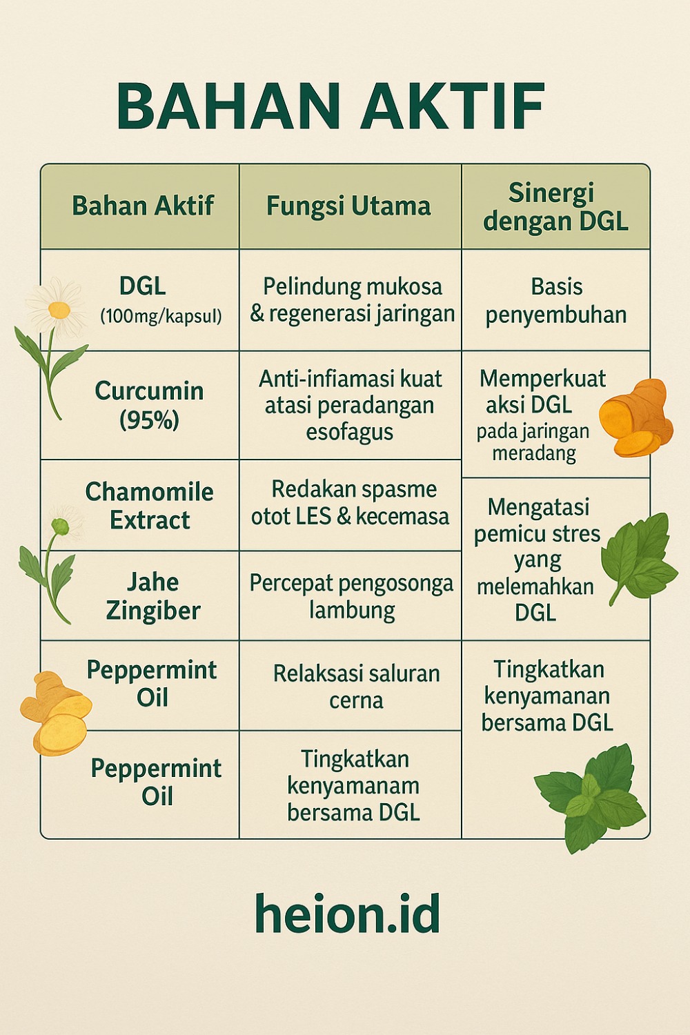 Heion Relicare vs Deglycyrrhizinated Licorice (DGL): Memahami Peran dan Keunggulan Masing-Masing untuk Kesehatan Lambung