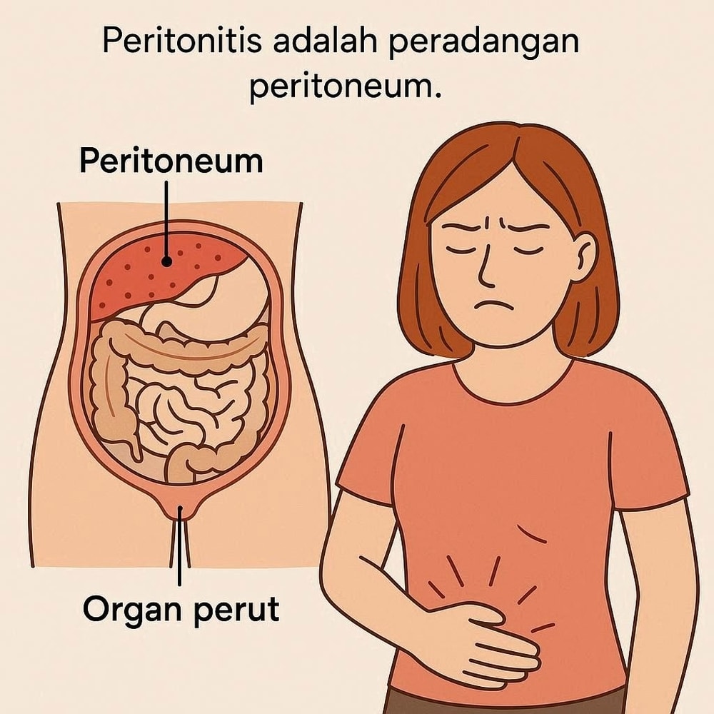Peritonitis: Pengertian, Penyebab, Gejala, Diagnosis, Terapi, dan FAQ