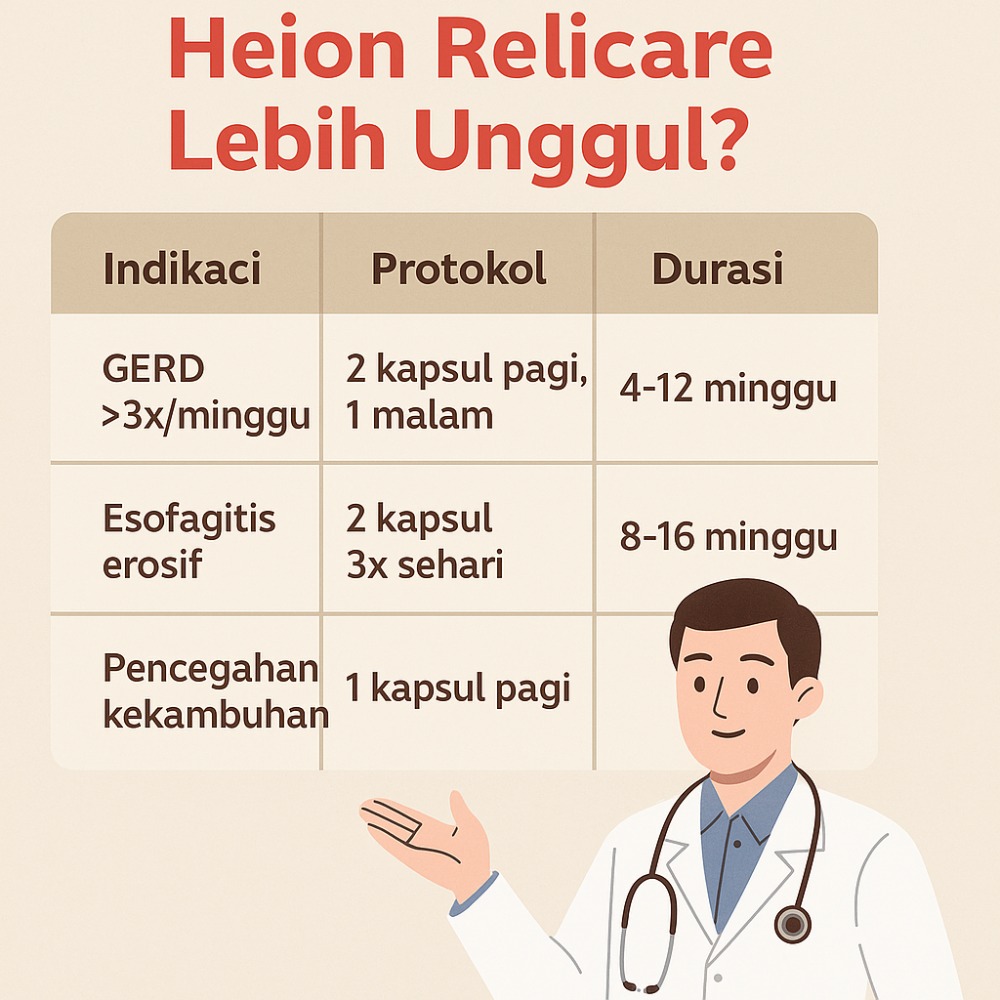 Heion Relicare vs Madu ZestMag: Solusi Tepat Berdasarkan Profil Kebutuhan Lambung