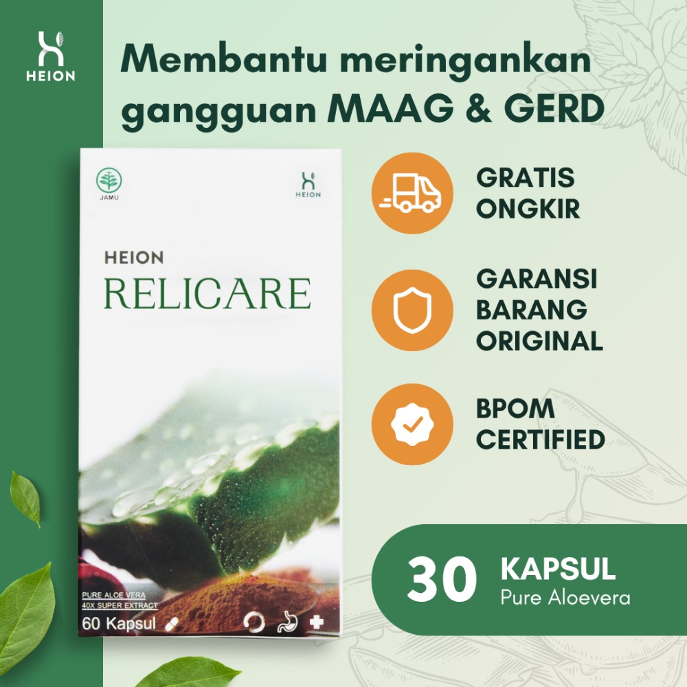 Herbal Heion Relicare vs. Gerd Zero Pro: Solusi Alami GERD, Mengapa Heion Relicare Lebih Unggul?