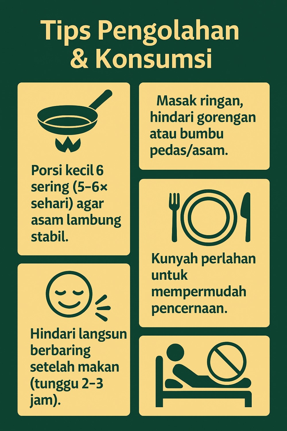 Makanan Aman untuk Penderita Maag & GERD: Panduan Lengkap