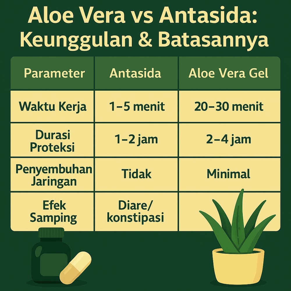 Panduan Lengkap Aloe Vera untuk Maag: Manfaat, Cara Pakai & Dosis