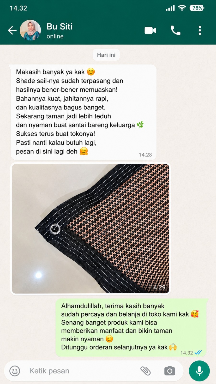 Testimoni Ibu Sari - Pemilik Nursery Bogor