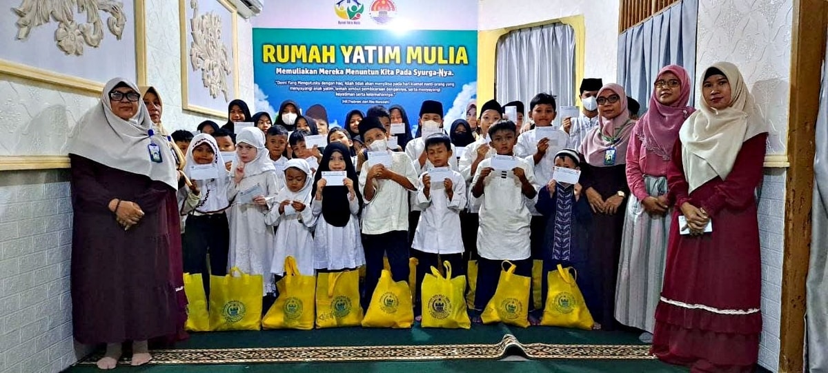 Laporan Kegiatan Santunan dan Berbagi Sembako untuk Yatim Dhuafa