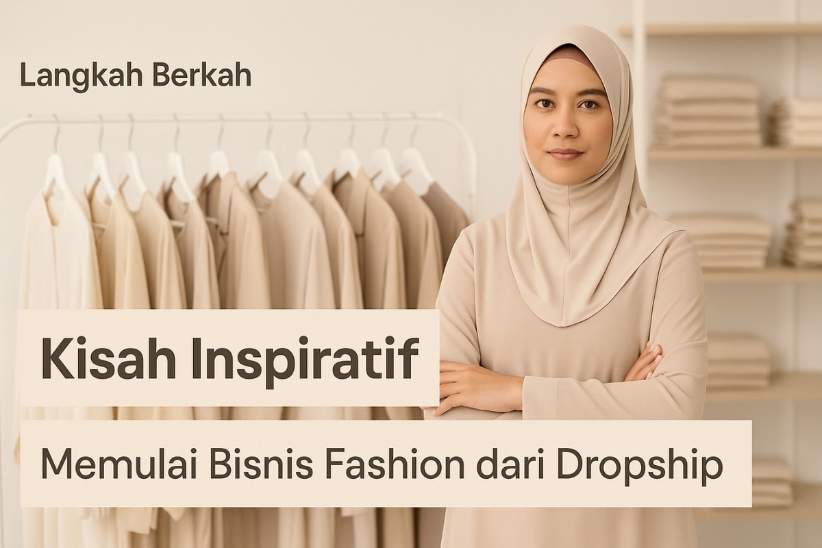 Kisah Inspiratif Ibu Tati Triana: Dari Reseller Dropship Hingga Punya Brand Sendiri "Osama Fashion"