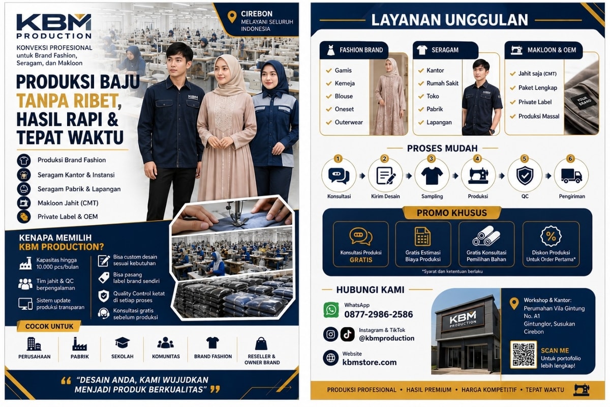 konveksi cirebon terpercaya