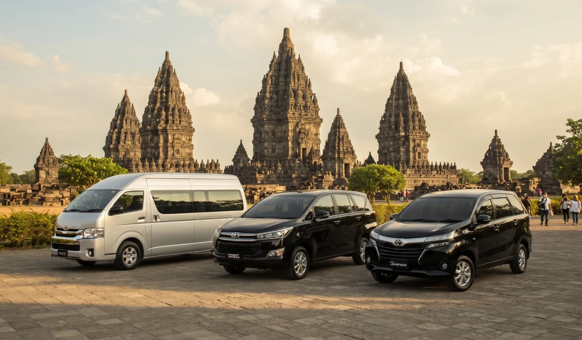 Private car rental in Yogyakarta