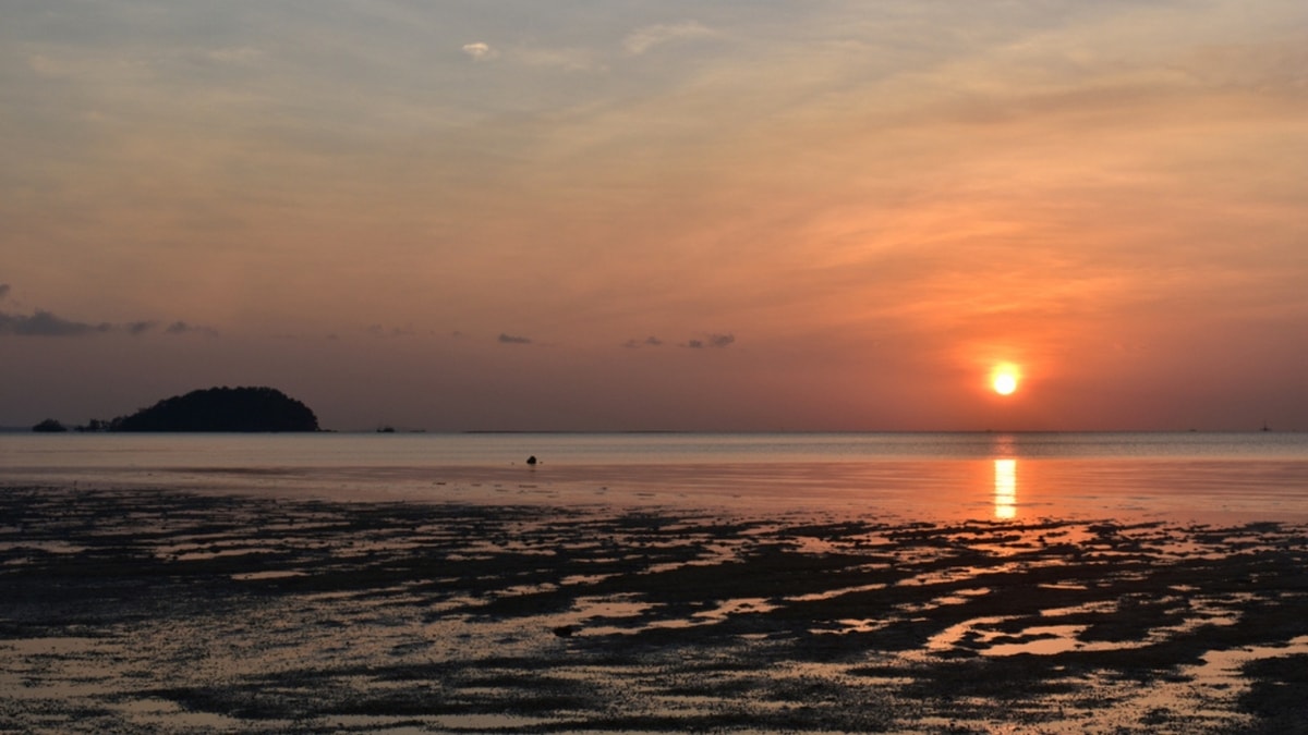 Sunset Menarik di Belitung