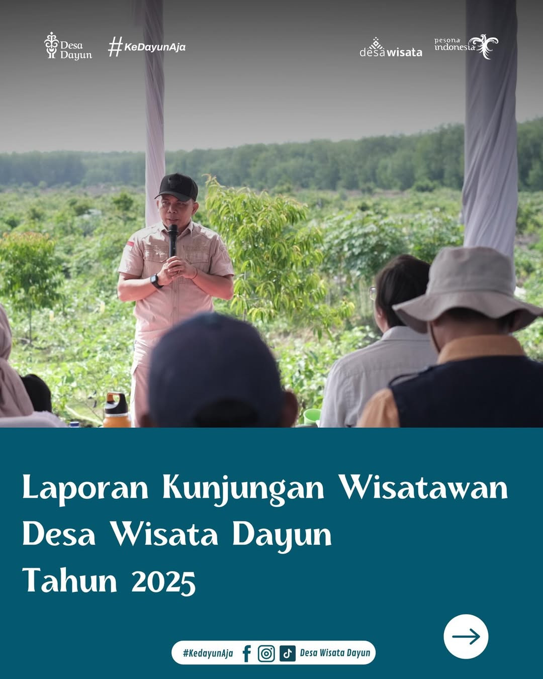 Laporan Kunjungan Wisatawan Desa Wisata Dayun Tahun 2025