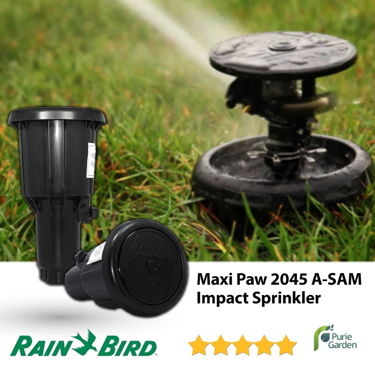 Rain Bird Maxi Paw A Sam Impact Sprinkler