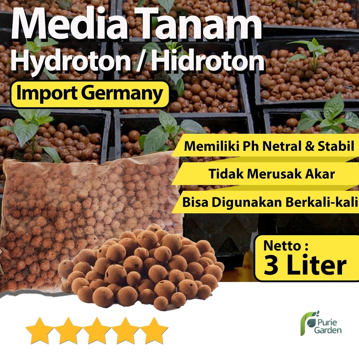 Hydroton / Hidroton 3 Liter