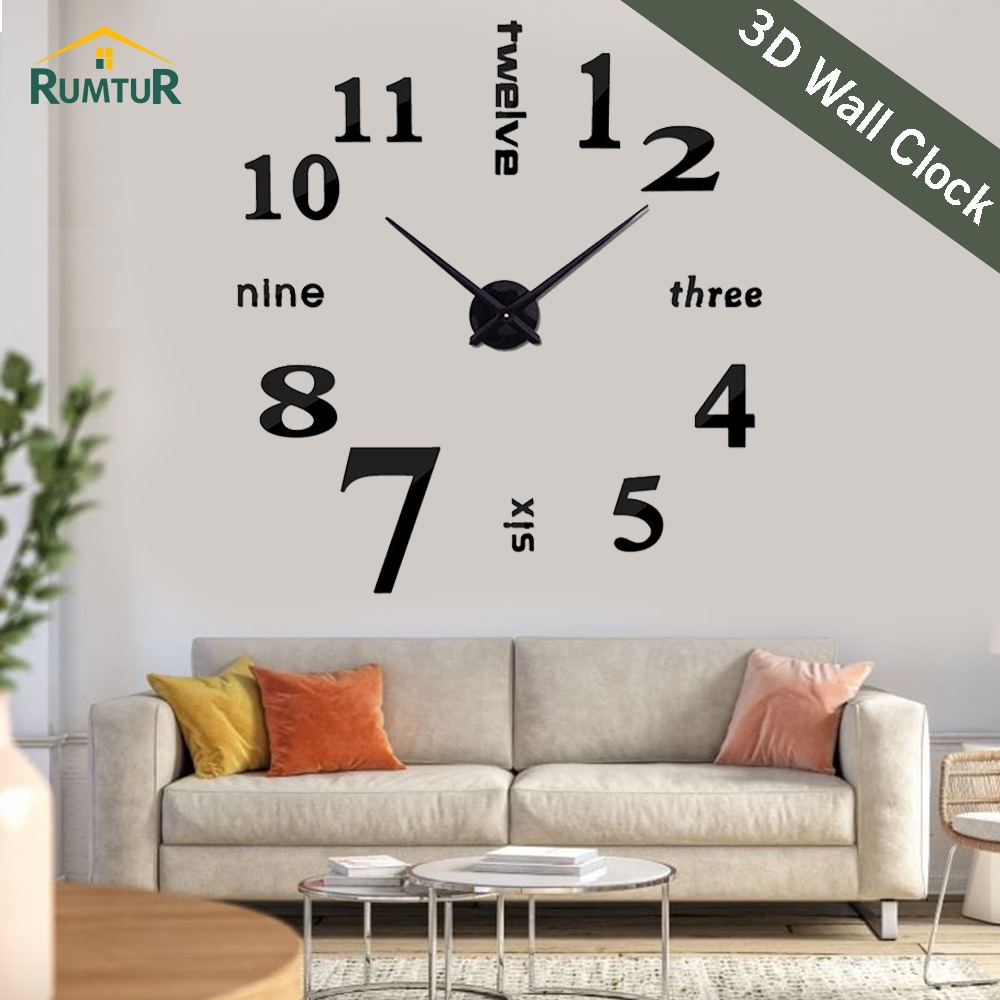 3d Wall Clock