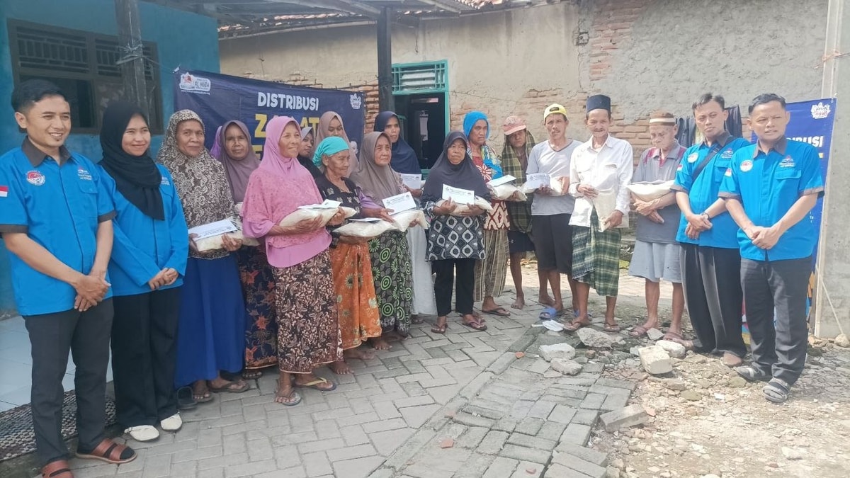 Distribusi Zakat Fitrah 1445H