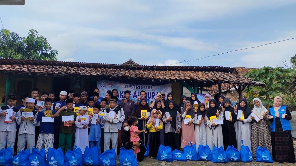 Alhamdulillah, Amanah Wakaf Al-Qur’an Telah Tersampaikan di Pondok Pesantren Al-Ismailiyyah