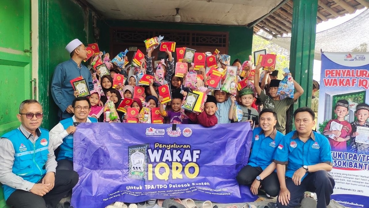 Wakaf Iqro Sahabat Tahfidz Hadirkan Semangat Baru untuk Santri Majelis Nurul Iman Sukadiri