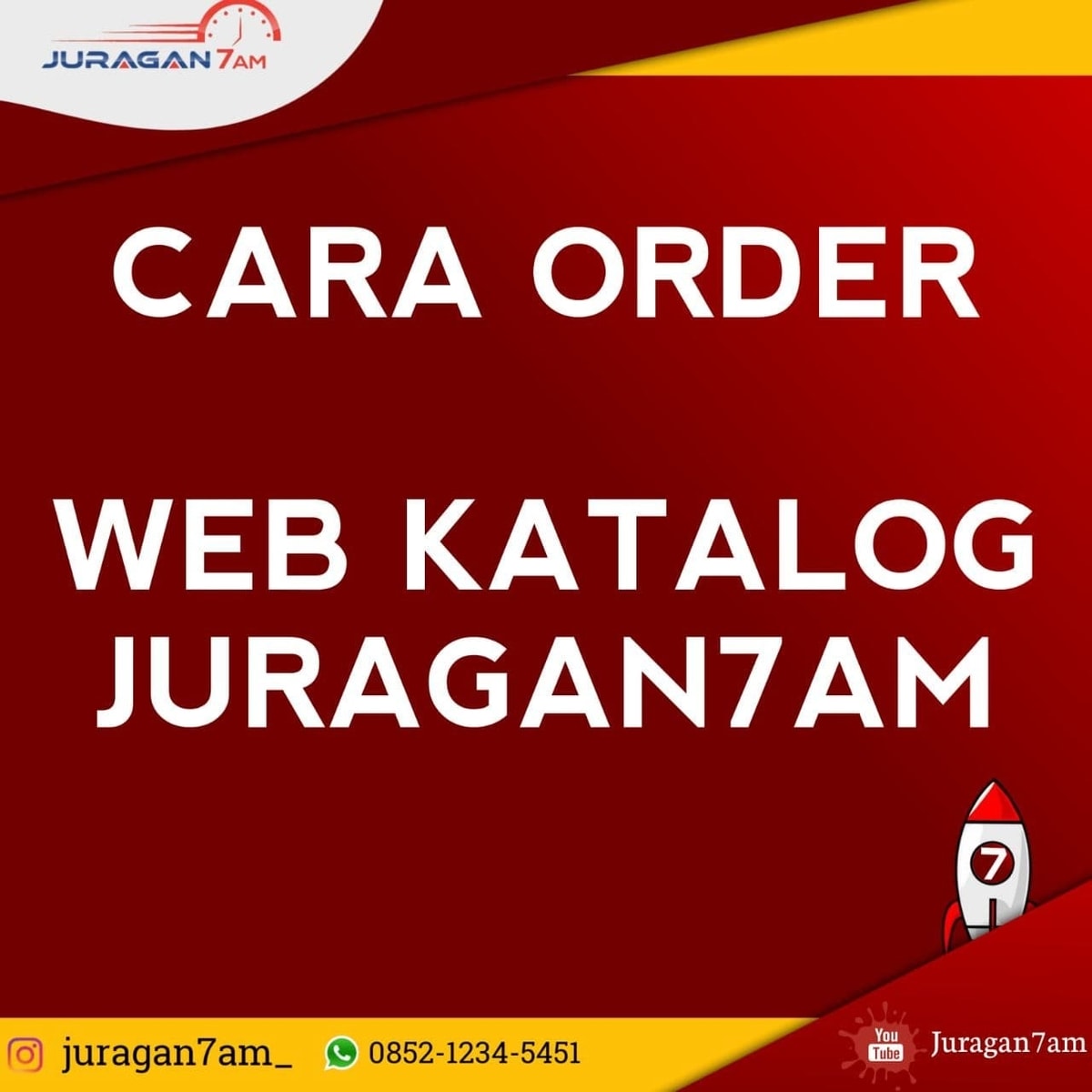 Cara Order di Web Juragan7am
