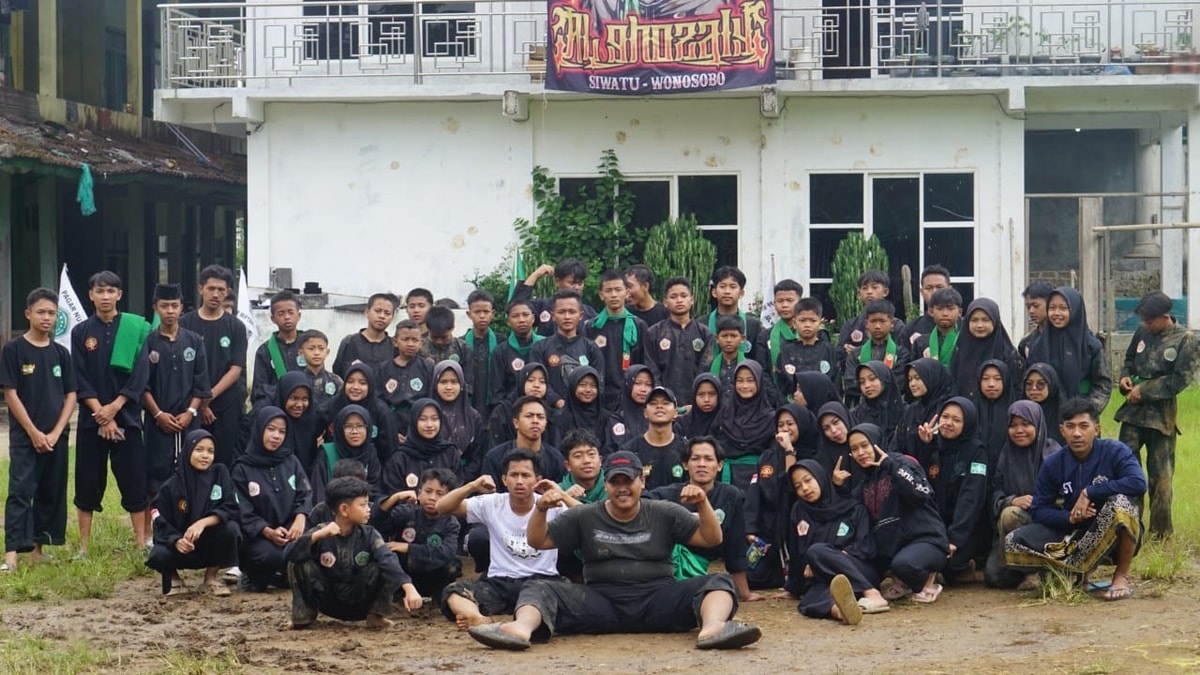 Pagar Nusa Pondok Pesantren Miftahul Huda Adakan UKT