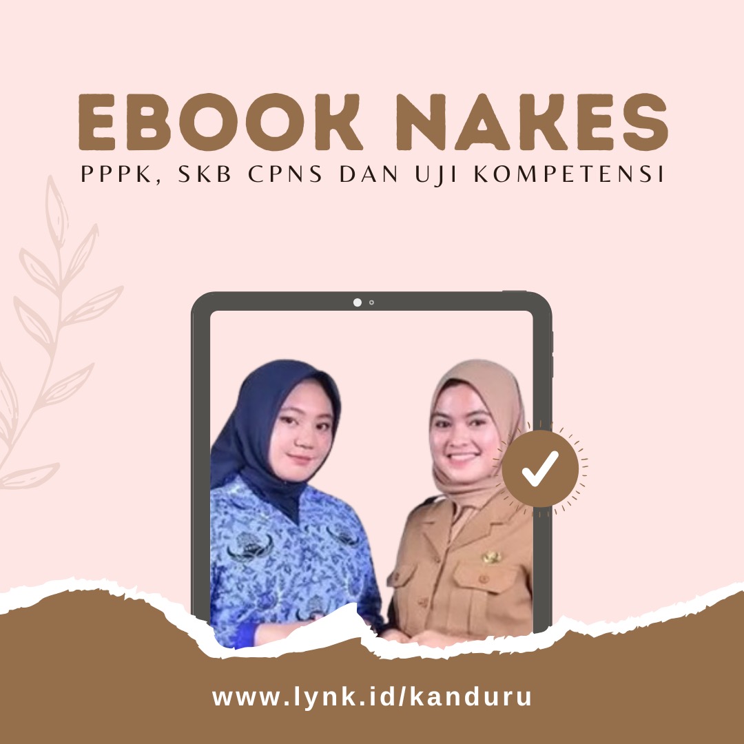 Klik untuk mendapatkan ebook PPPK, SKB CPNS dan Uji Kompetensi Perawat