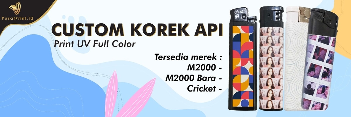 Korek api bergambar khusus? tentu saja bisa