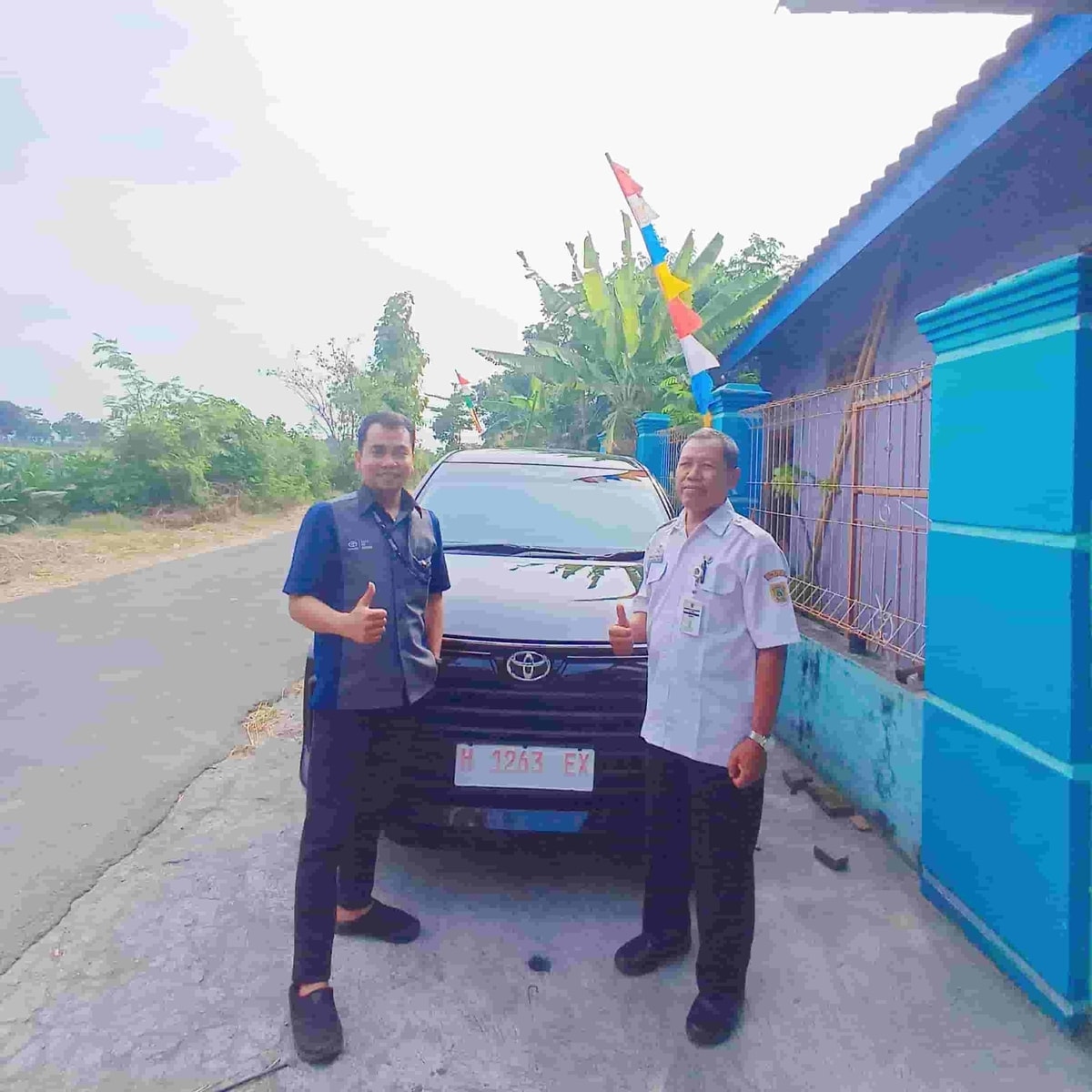 Konsumen Toyota Calya atas nama Mbak Yulinda di Purwodadi