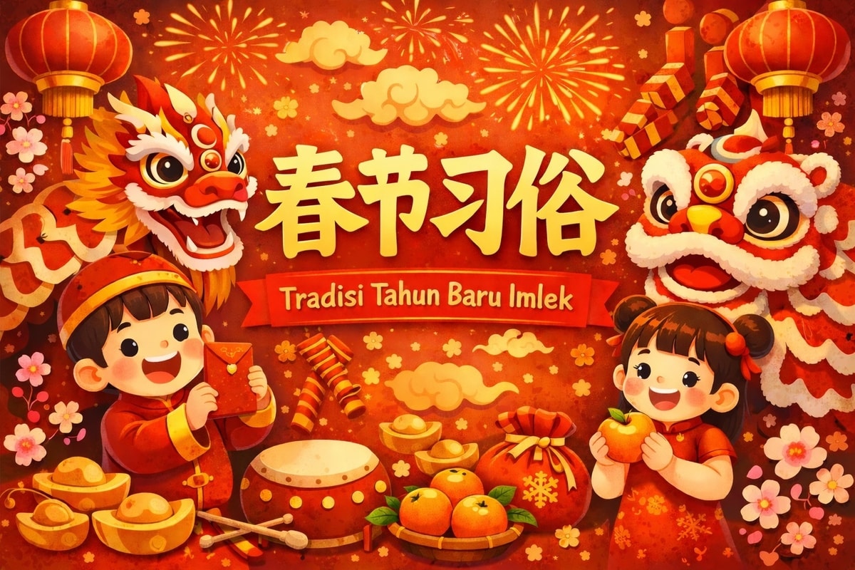 Mengenal Tahun Baru Imlek Melalui Kosakata Bahasa Mandarin