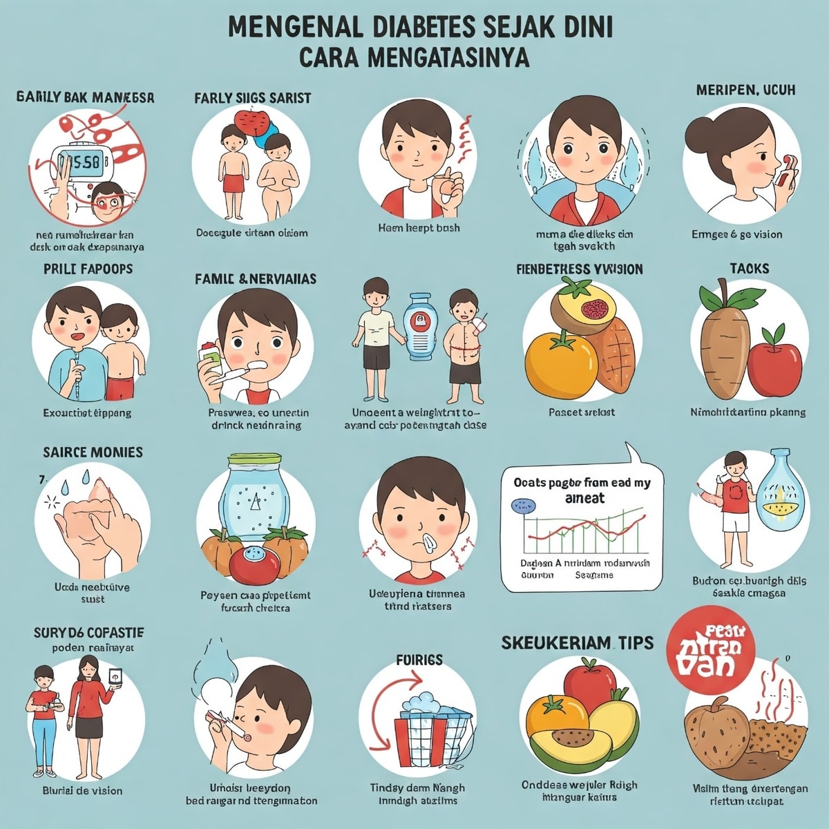 Mengenal Diabetes Sejak Dini: Tanda, Risiko, dan Cara Mengatasinya