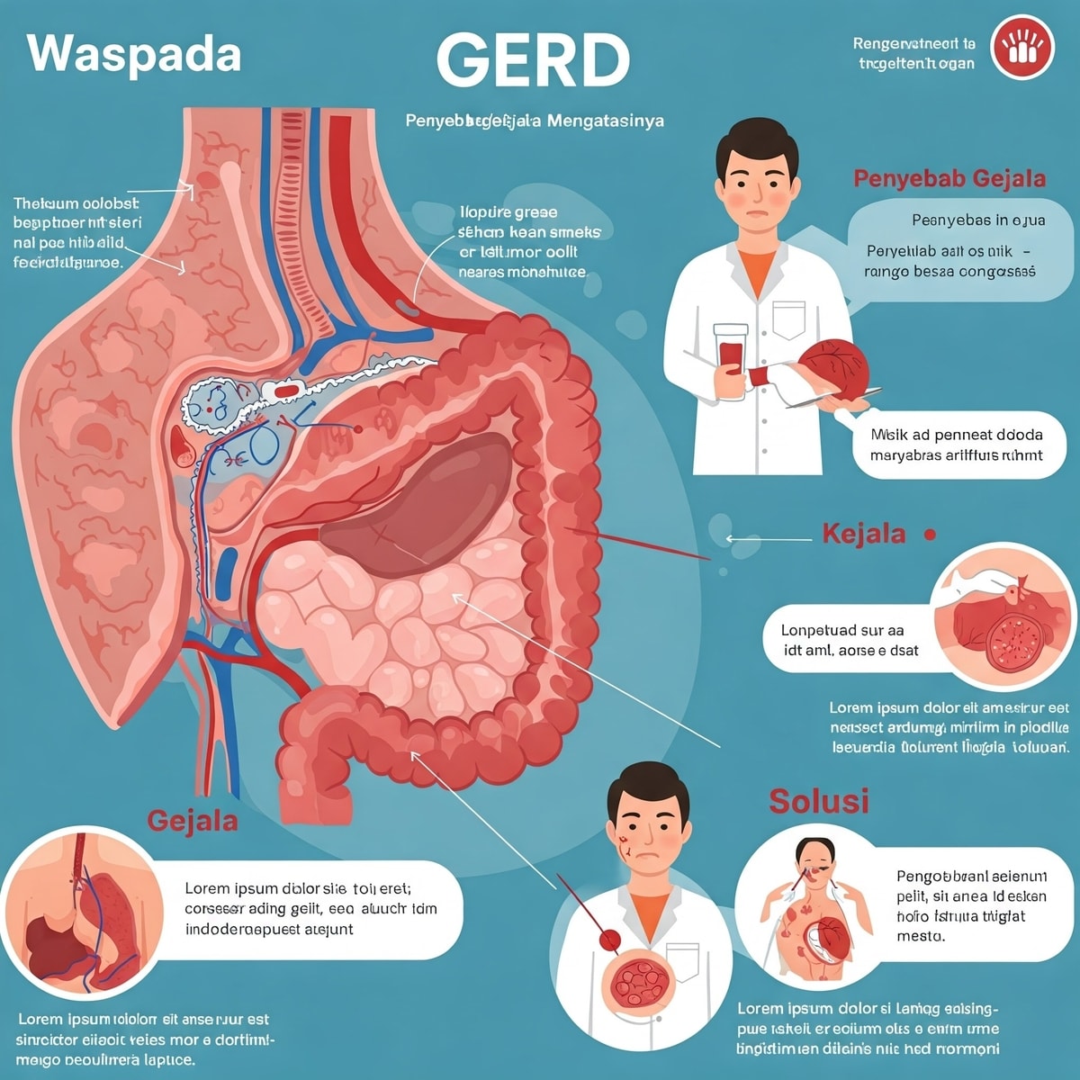 Waspada GERD: Penyebab, Gejala, dan Solusi Mengatasinya