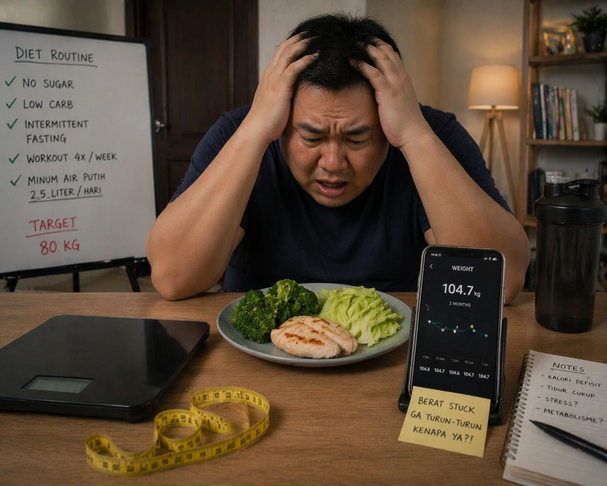 Diet Pria Gagal Bukan Karena Kurang Nahan Lapar Tapi Nutrisinya, Ini Kunci Sebenarnya dengan Spencer’s MealBlend