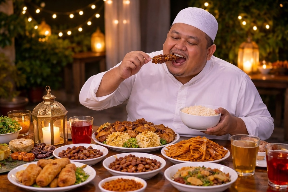 Lebaran “Balas Dendam” Makan? Hati-Hati Lemak Visceral Menumpuk, Spencers BurnX Matcha Jadi Solusi Bakar Tuntas