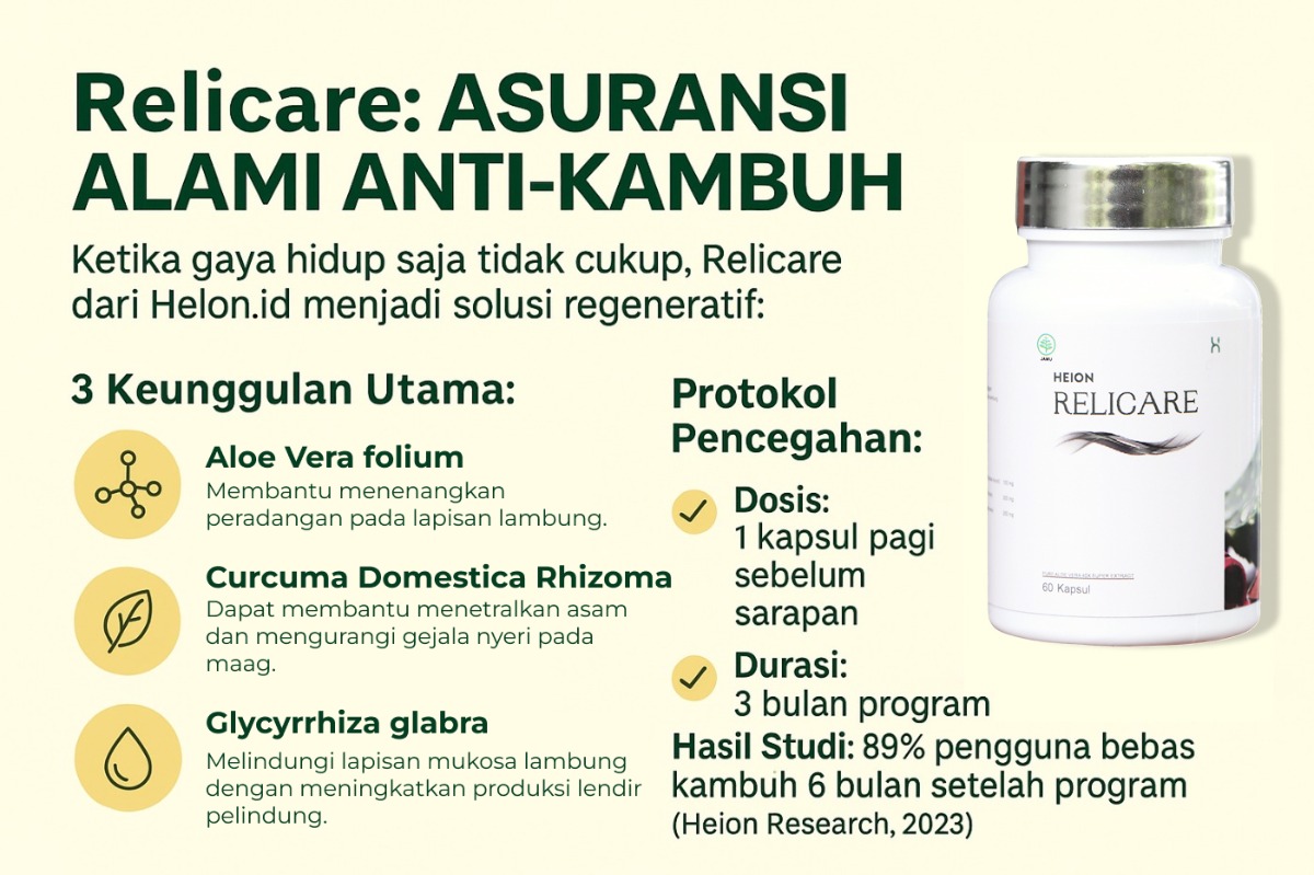 Pencegahan Kekambuhan Maag: Strategi Gaya Hidup & Manajemen Stres Terbukti