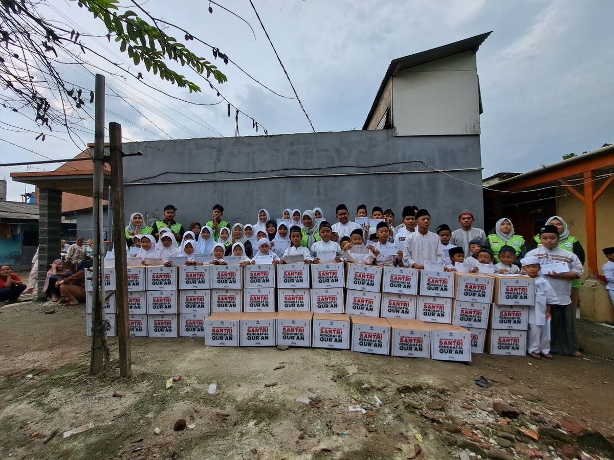 Distribusi Bingkisan Lebaran Alfurqon 1445H