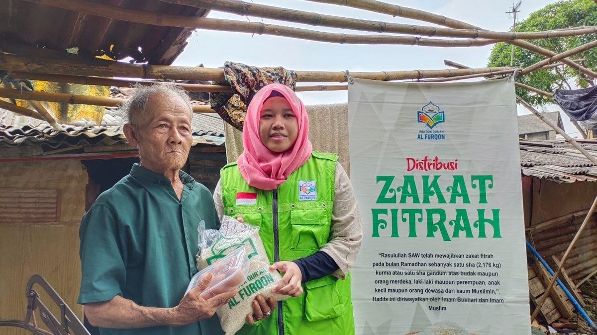 Distribusi Zakat Fitrah 1445 H