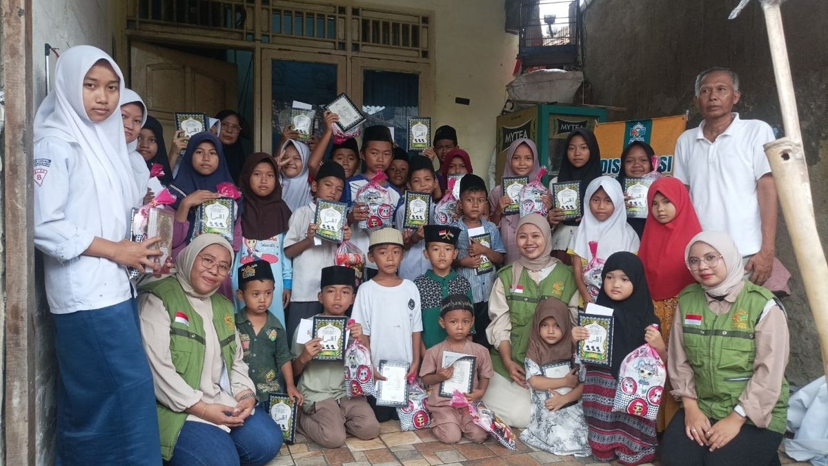 Iqro Baru, Semangat Baru, Hadiah Terindah untuk Santri TPA Raudhatul Qur’an