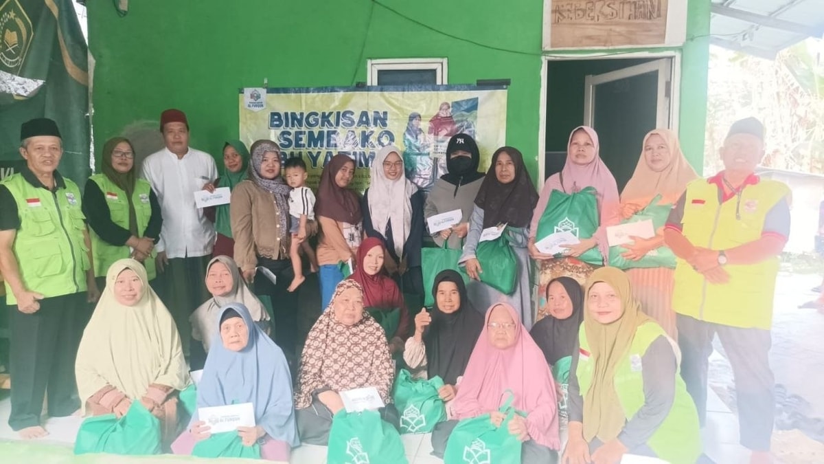 Di Balik Senyum Para Ibu Yatim, Ada Kebaikan yang Sahabat Qur'an Titipkan