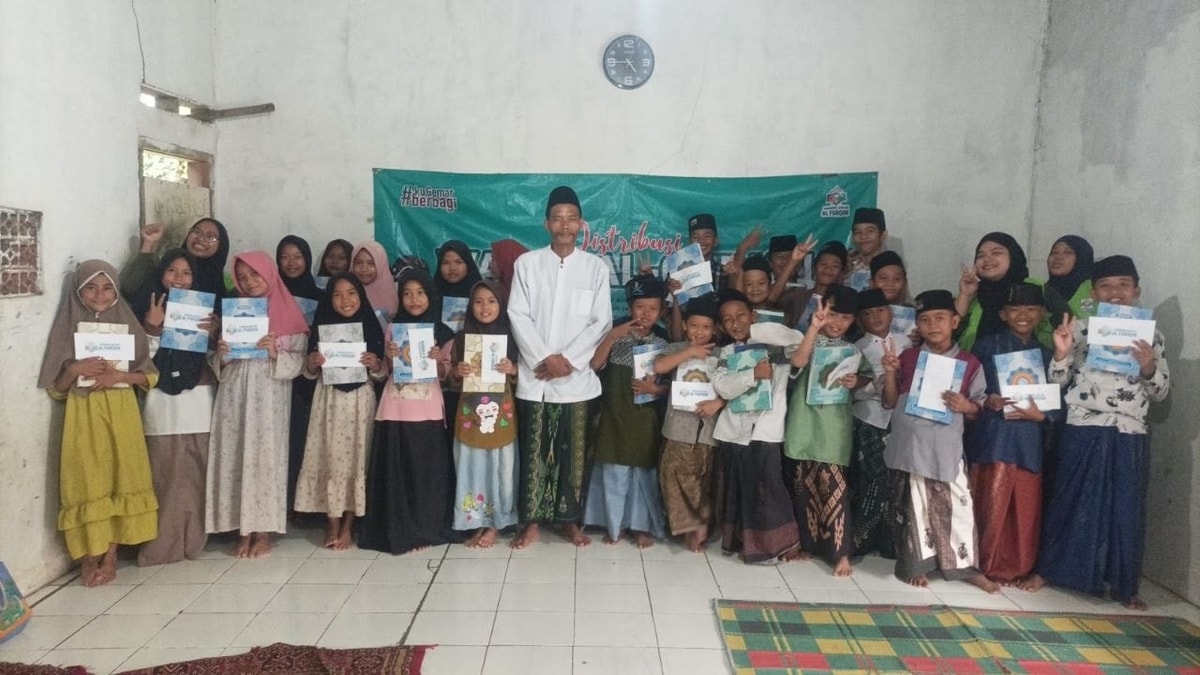 Alhamdulillah, Mushaf Baru Hadir untuk Santri Pondok Pesantren Nurul Yaqin Pringampel