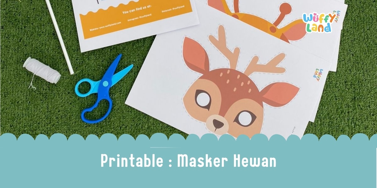 Printable Masker Hewan