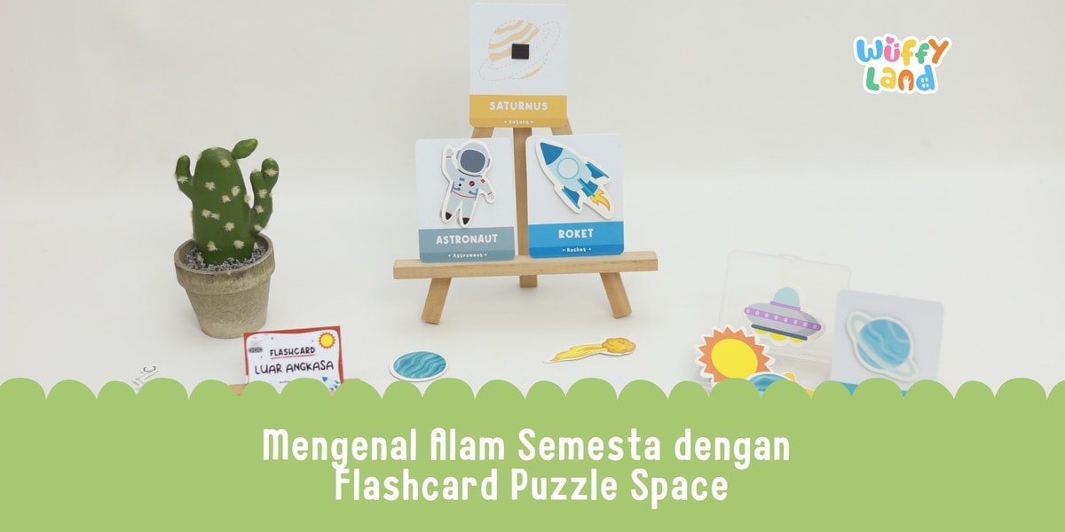 Mengenal Alam Semesta dengan Flashcard Puzzle Space